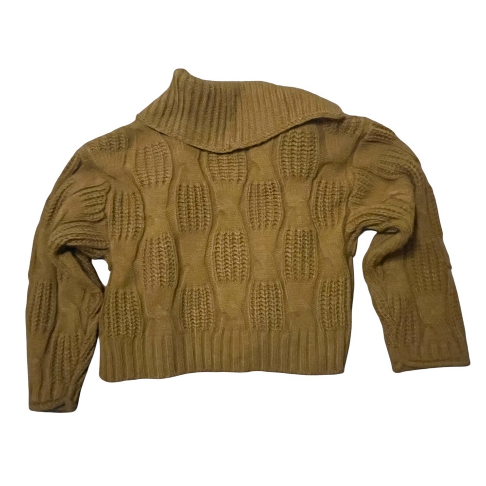 Universal Thread Chunky Cable Knit Open Cardigan … - image 2